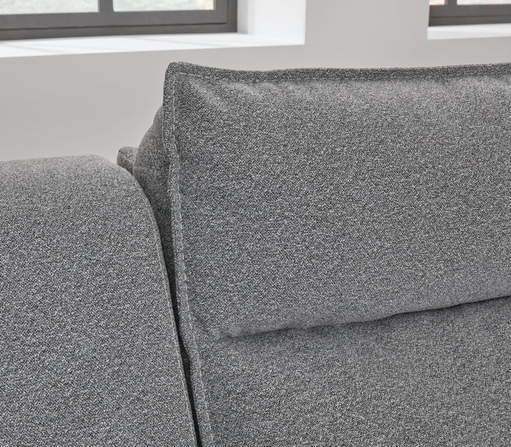 Modmax II 7-Piece Power Reclining Sectional with Chaise and Audio Consoles - Salt and Pepper (5)
