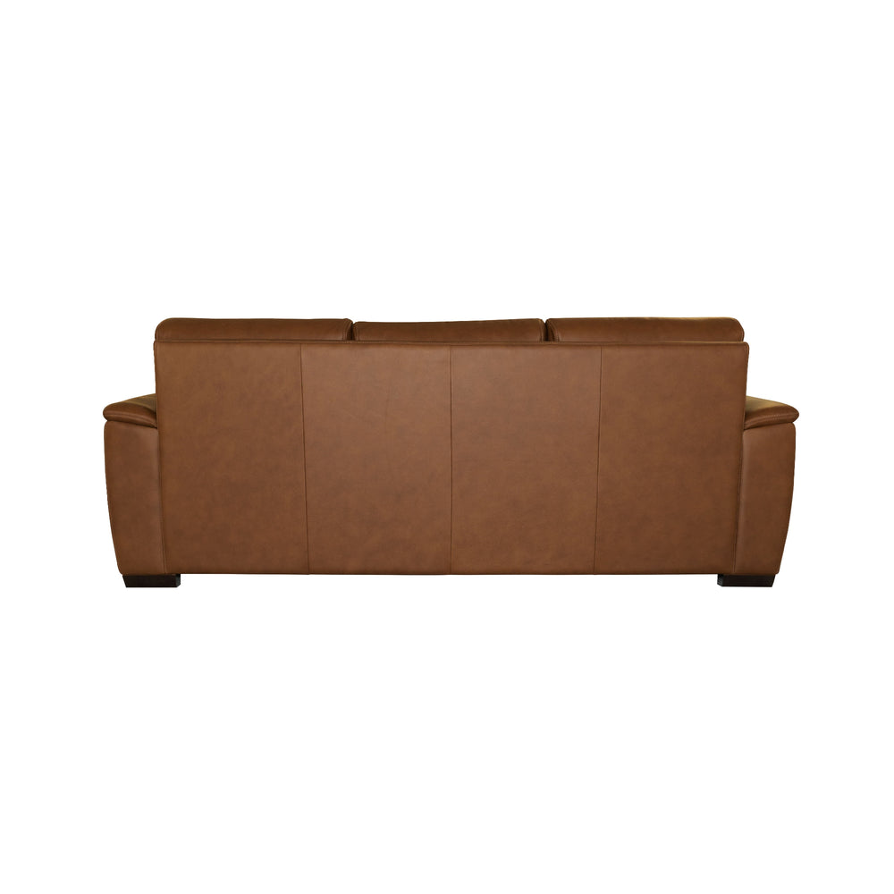 Henry Leather Sofa in Caramel