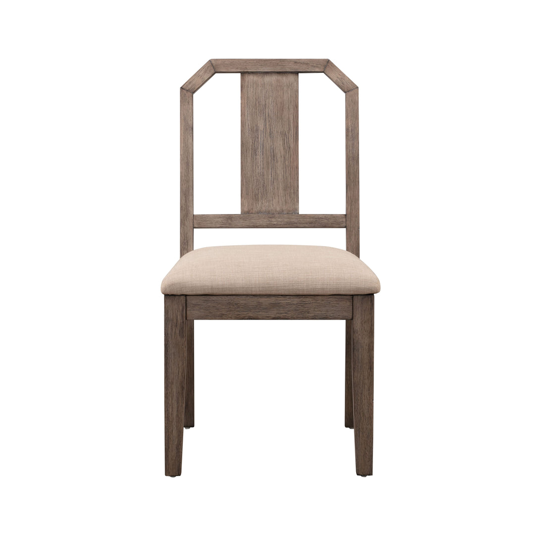 Acadia Upholstered Side Chair in Toffee/Toast