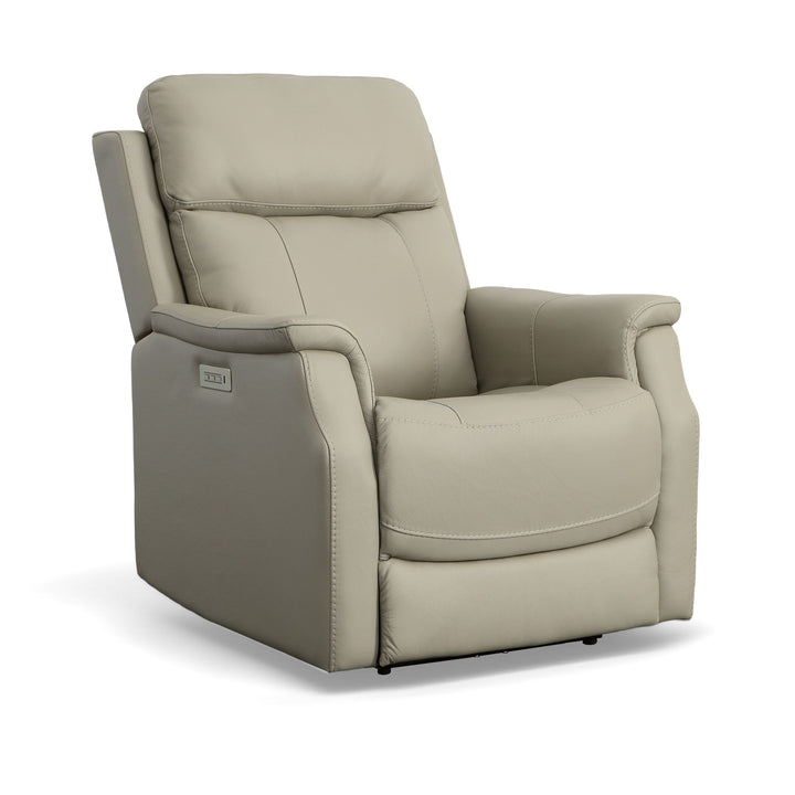 Easton Power Recliner With Power Headrest &amp; Lumbar Dove