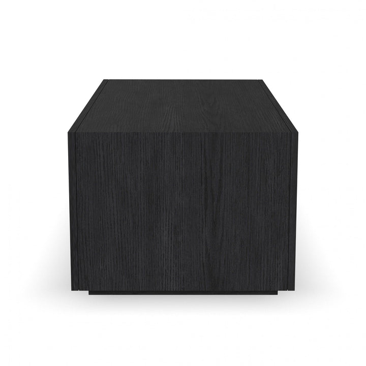 Waterfall Rectangular Coffee Table with Casters