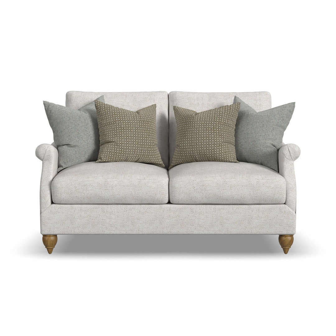 Veda  Loveseat  White