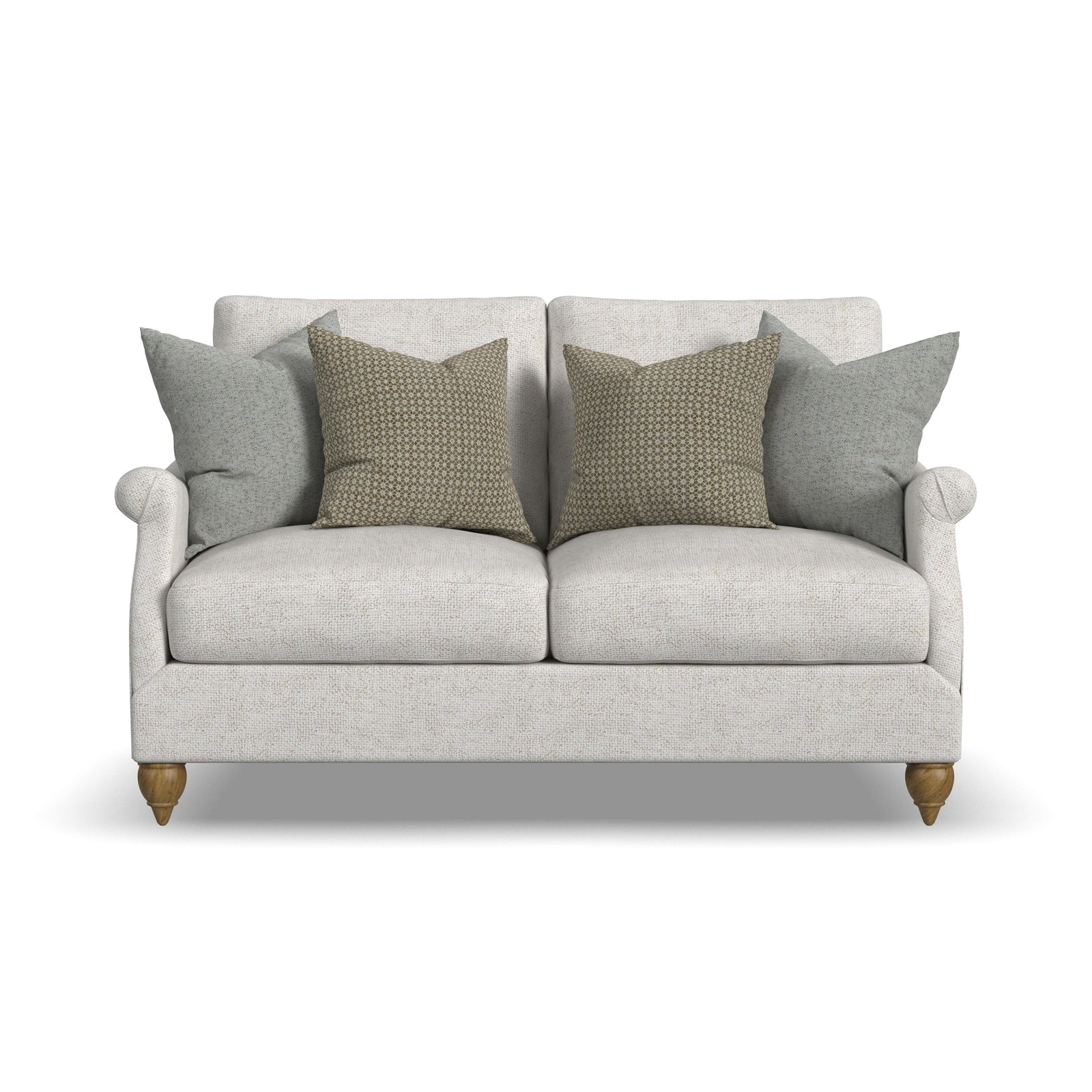 Veda  Loveseat  White