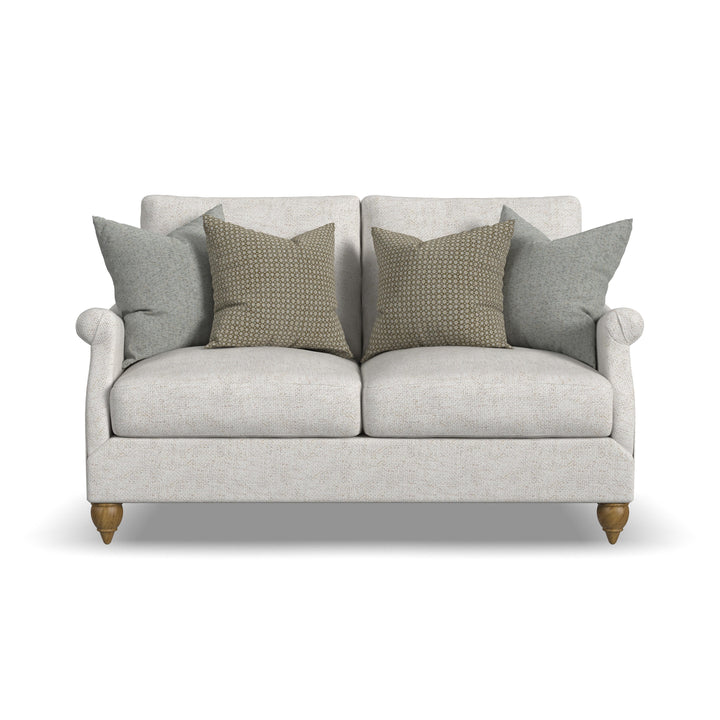 Veda  Loveseat  White