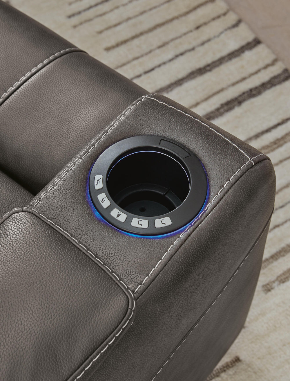 Feazada Power Recliner - Black (11)
