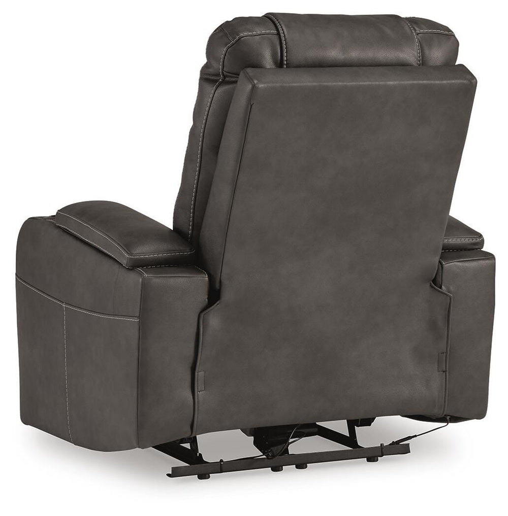 Feazada Power Recliner - Black (7)