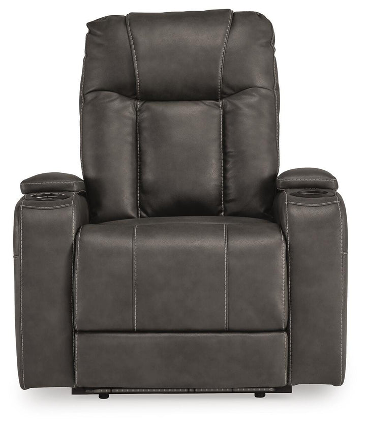 Feazada Power Recliner - Black (5)