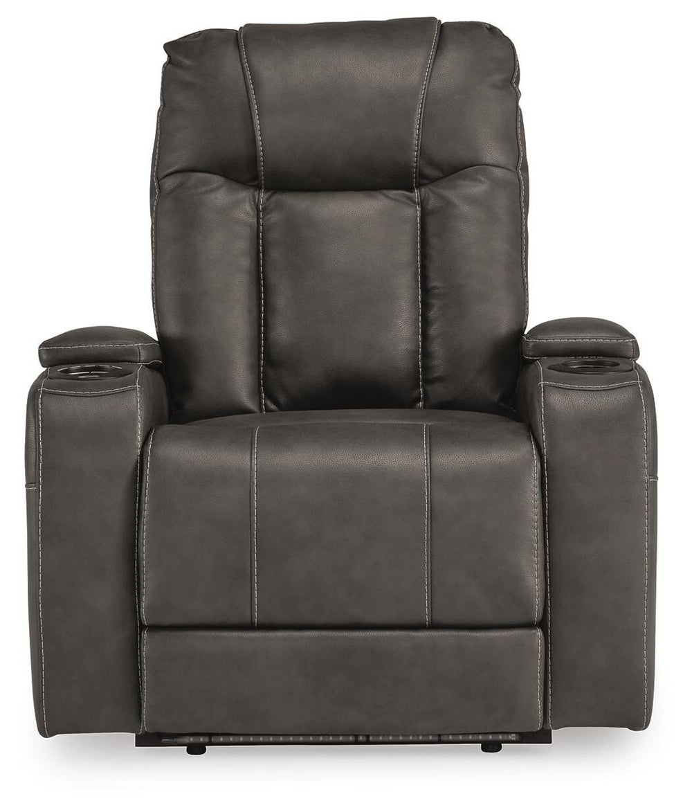 Feazada Power Recliner - Black (5)