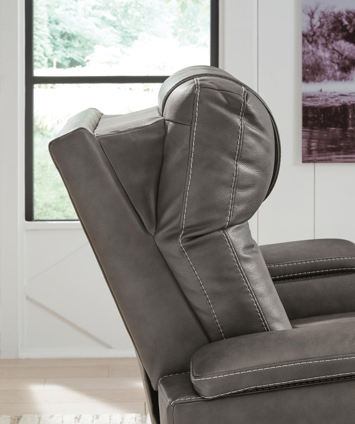 Feazada Power Recliner - Black (10)