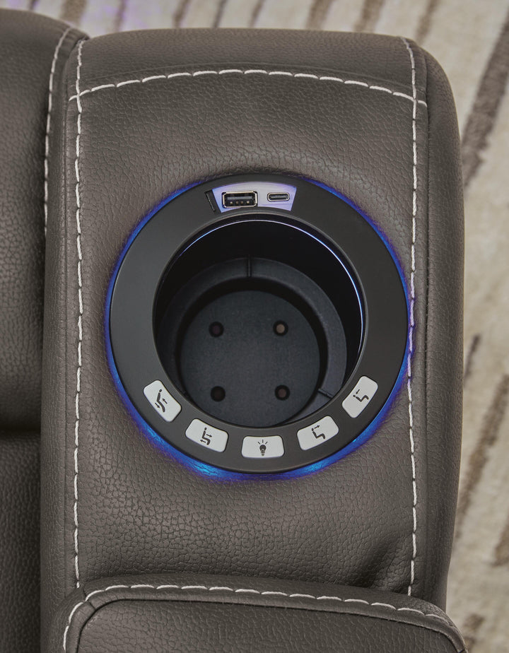 Feazada Power Recliner - Black (12)