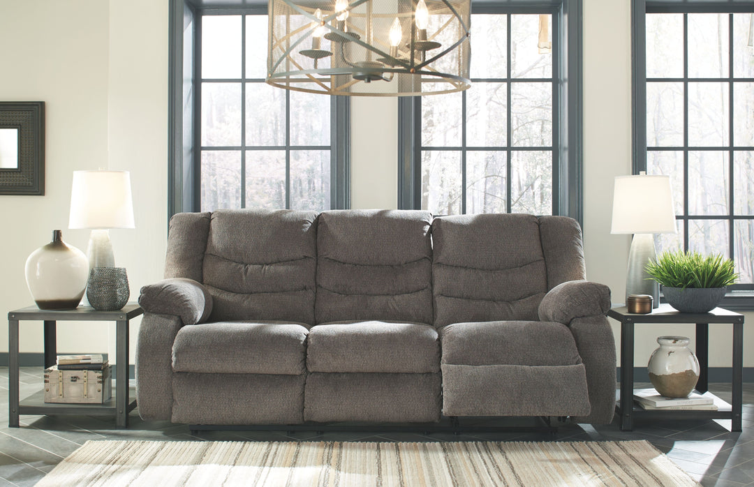 Tulen - Reclining Sofa - Gray