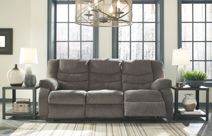 Tulen - Reclining Sofa - Gray