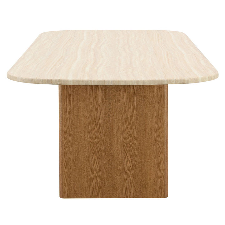 Lidi - Dining Table - Brown / Natural
