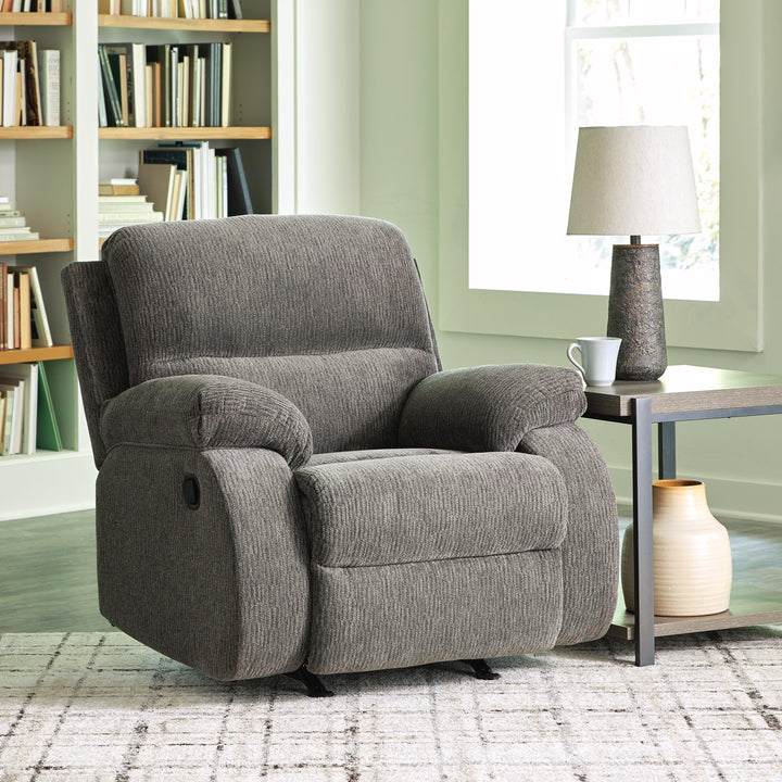 Scranto Recliner - Dark Gray (2)