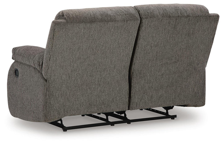Scranto Reclining Loveseat - Dark Gray (6)
