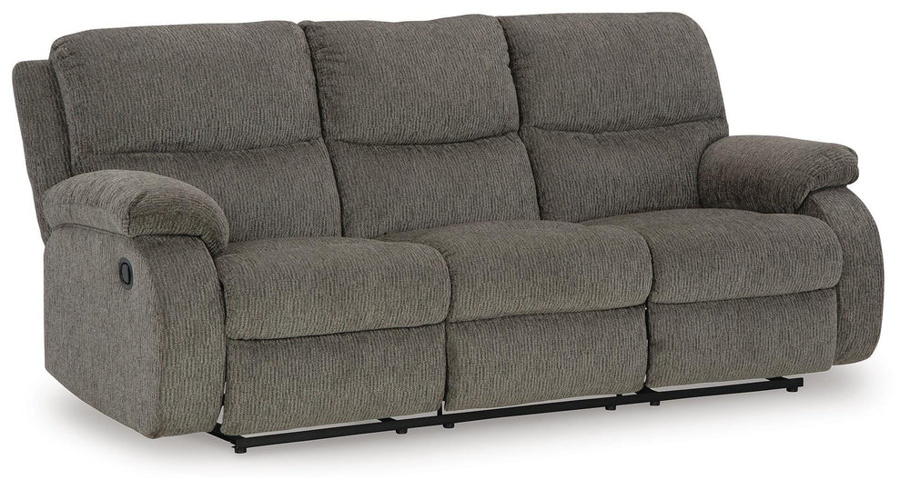 Scranto Reclining Sofa - Dark Gray (3)