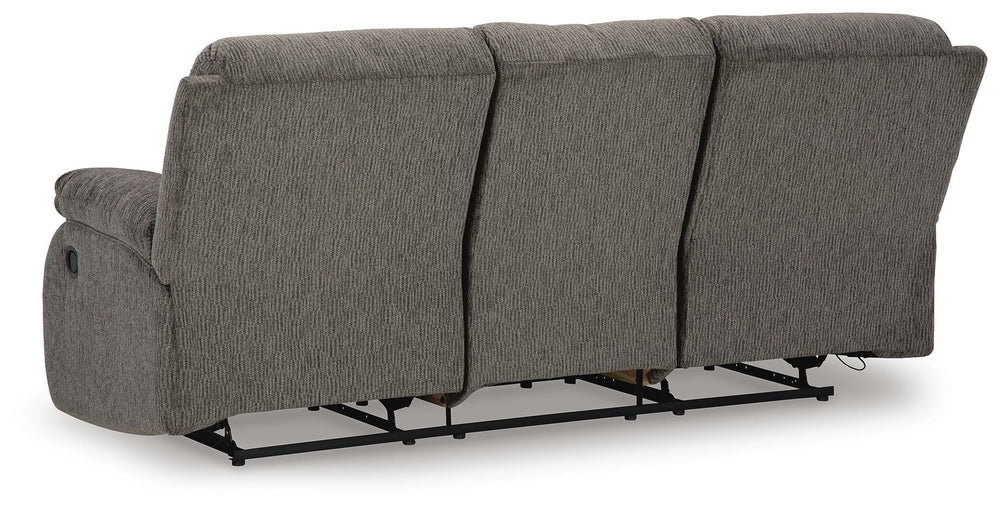 Scranto Reclining Sofa - Dark Gray (6)