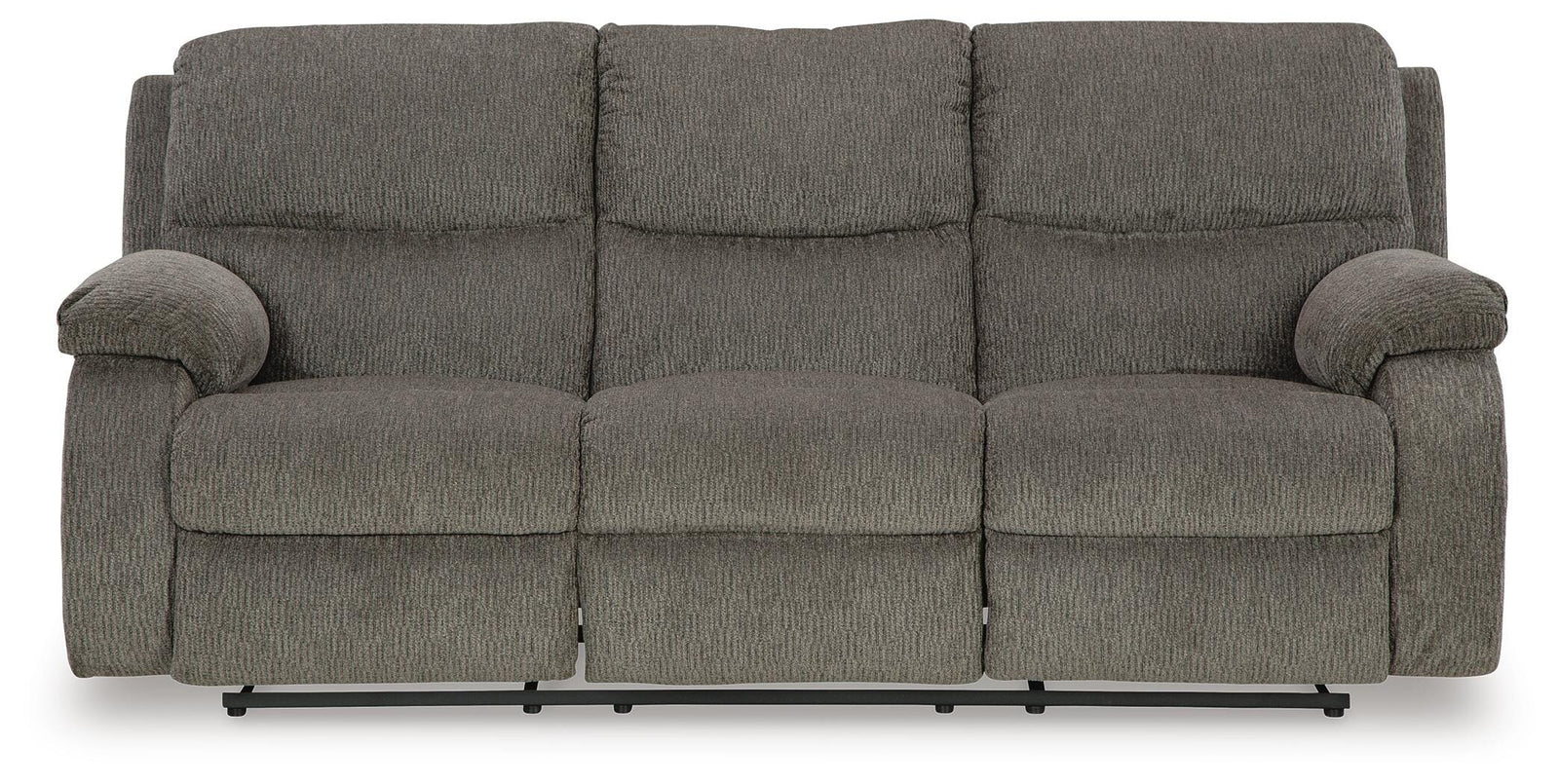Scranto Reclining Sofa - Dark Gray (1)