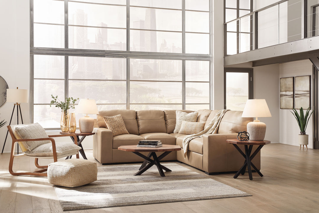 Bandon - 2-Piece Sectional With Raf Loveseat - Toffee by Ashley Furniture product image