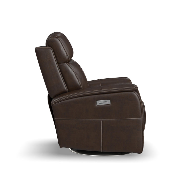 flexsteel-1524-52ph-05070-view-power-swivel-recliner-with-power-headrest-dark-brown