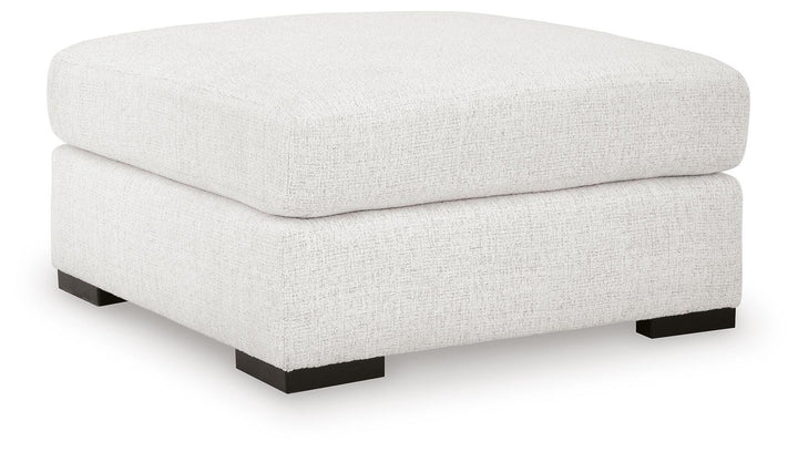 Misty-Lakes Oversized Accent Ottoman - Chalk (1)