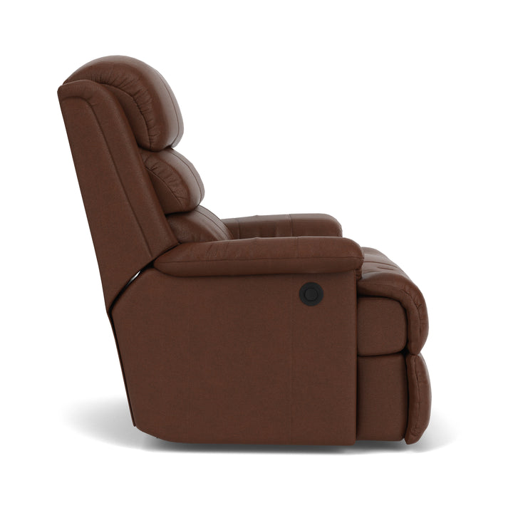 Yukon Power Rocking Recliner Dark Brown
