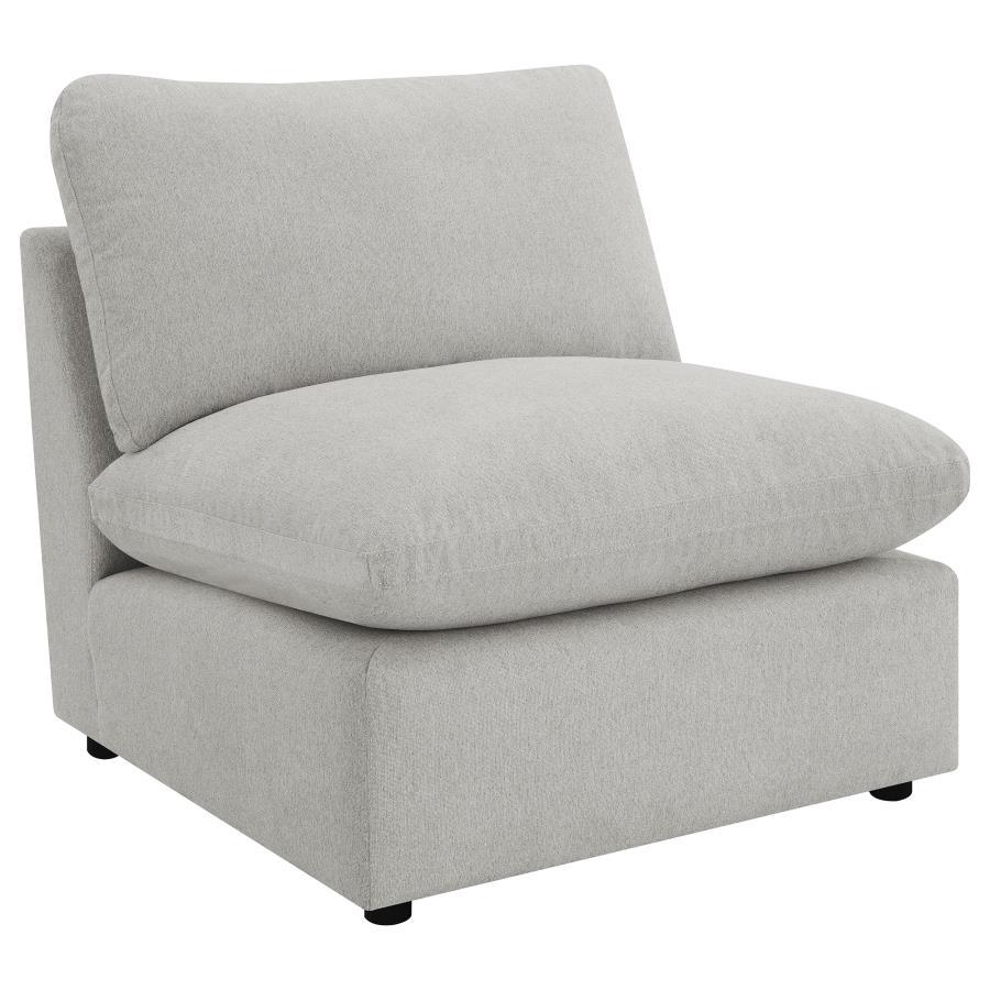 Collins - 3 Piece Upholstered Power Reclining Sofa - Gray