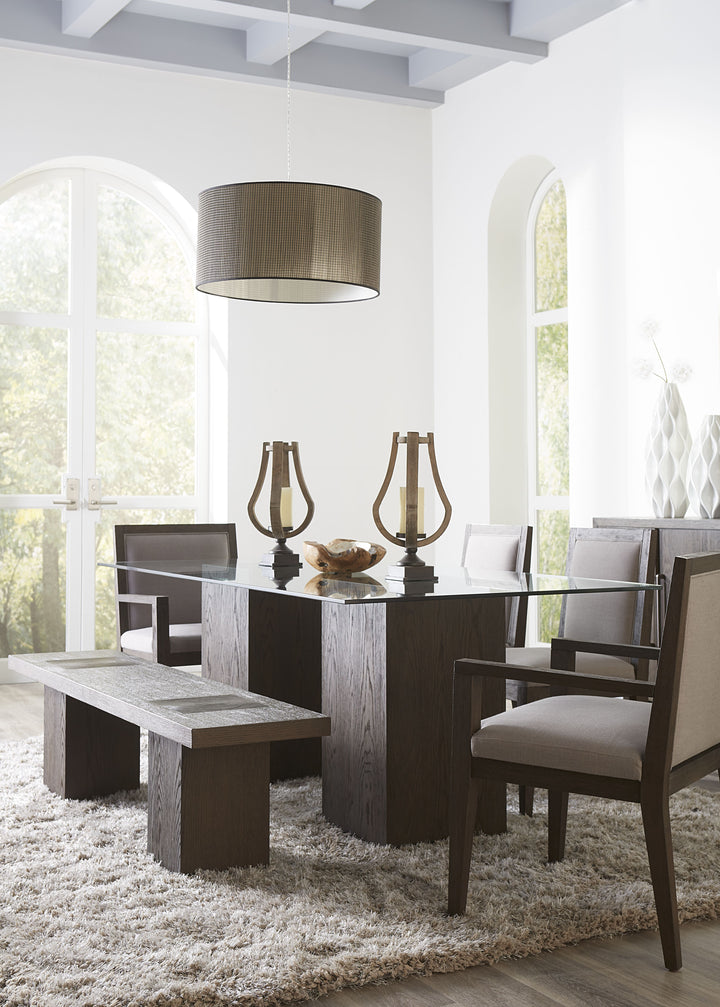 Modus Furniture Fpbl64 Modesto Wood Framed Arm Chair In French Roast