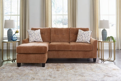 Amity Bay Sofa Chaise - Orange