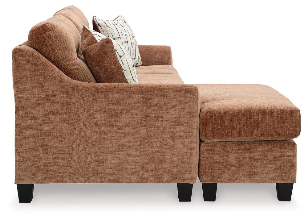 Amity Bay Queen Sofa Chaise Sleeper - Orange (3)