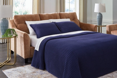 Amity Bay Queen Sofa Chaise Sleeper - Orange