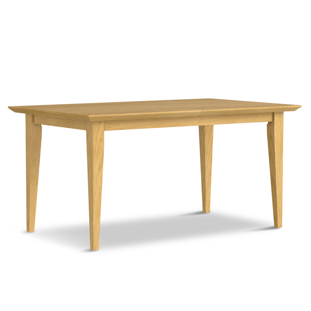 Colby 60-76 inch x 36 inch Rectangle Contemporary Extendable Dining Table in Oak