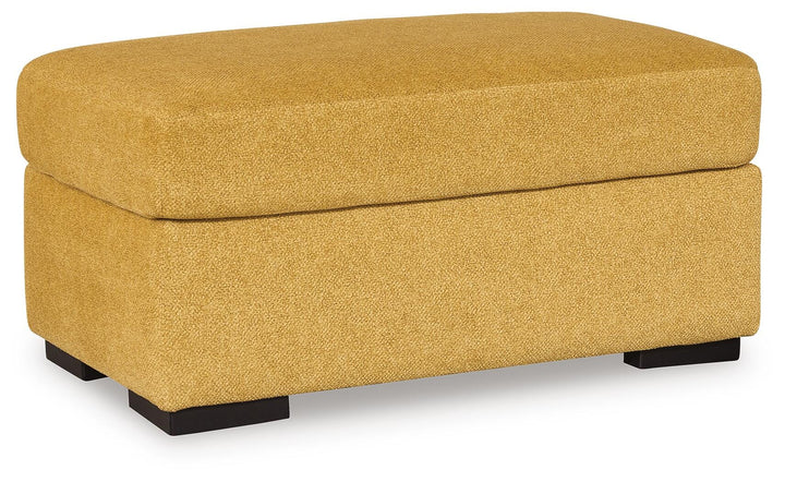 Keerwick Ottoman - Yellow (1)
