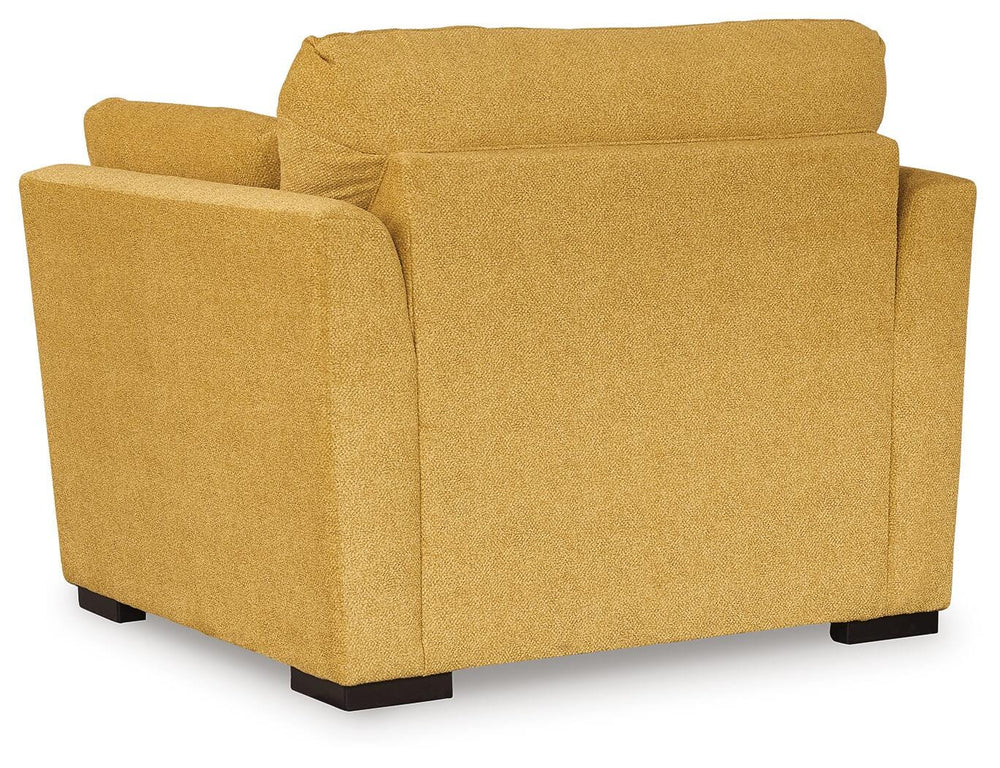 Keerwick Oversized Chair - Yellow (5)