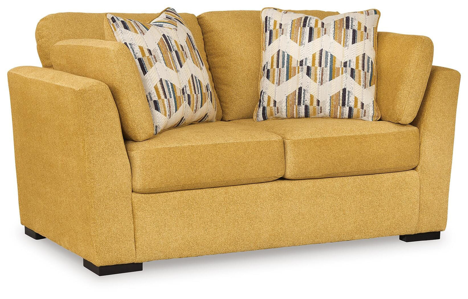 Keerwick Loveseat - Yellow (1)
