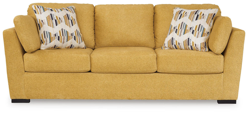 Keerwick Queen Sofa Sleeper - Yellow (3)