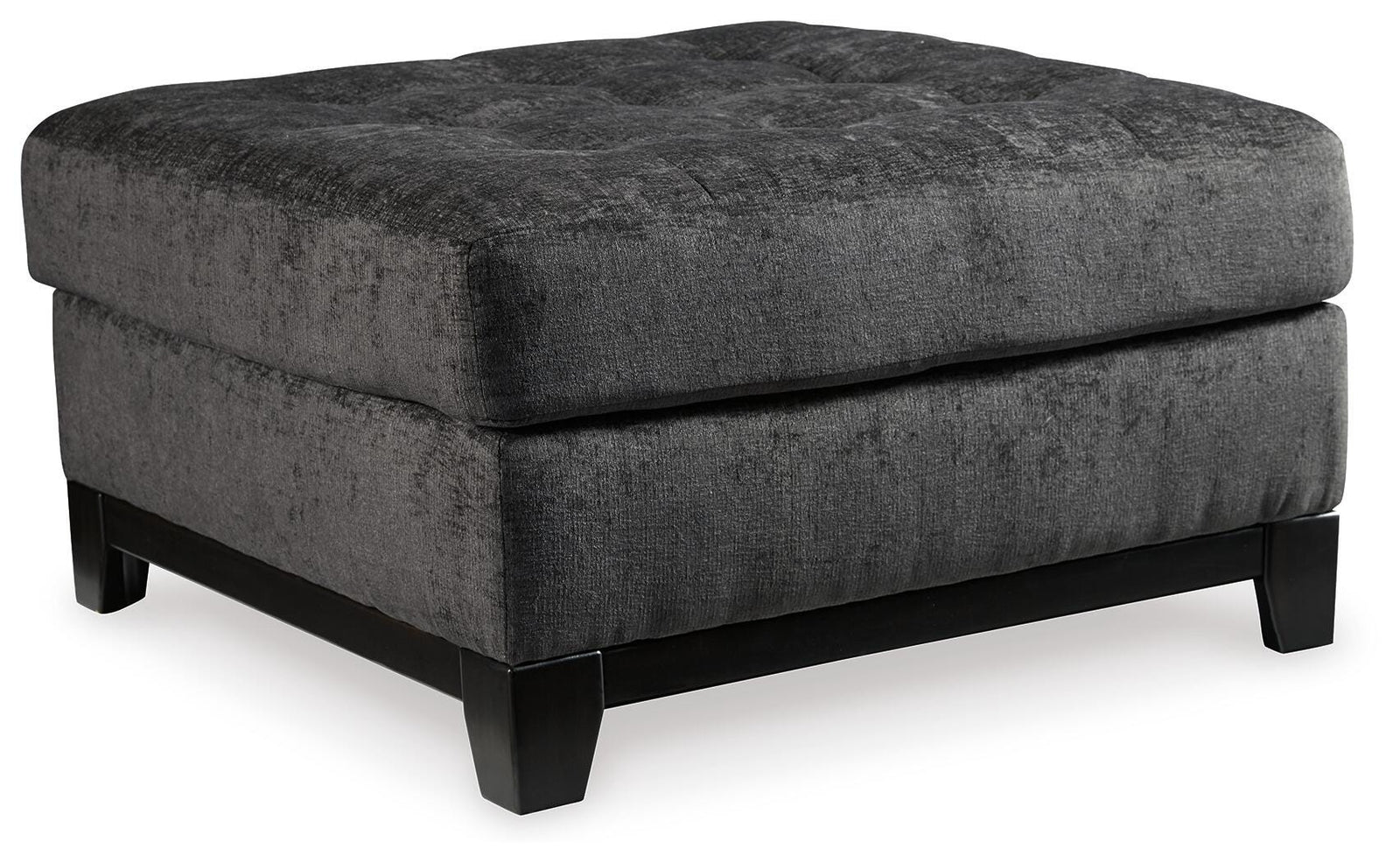 Reidshire Oversized Accent Ottoman - Dark Gray (1)