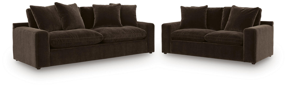 Maxton Heights Sofa and Loveseat (1)