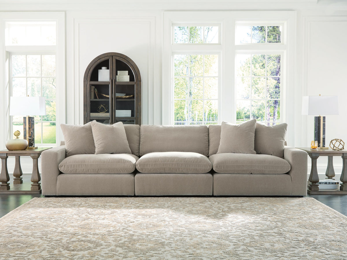 Maxton Heights 3-Piece Sectional Sofa - Pebble (2)