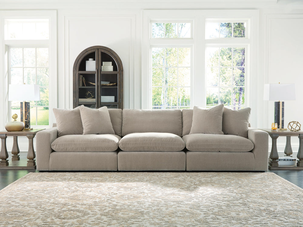 Maxton Heights 3-Piece Sectional Sofa - Pebble (2)