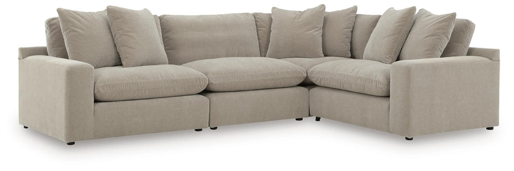 Maxton Heights 4-Piece Sectional - Pebble (3)