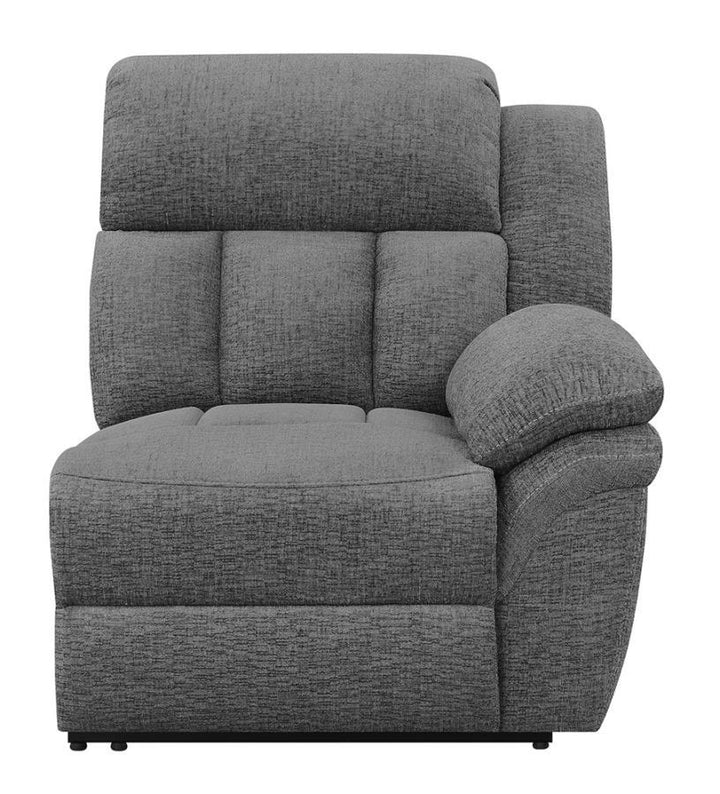 Coaster Furniture Bahrain - Upholstered RAF Power Recliner - Charcoal