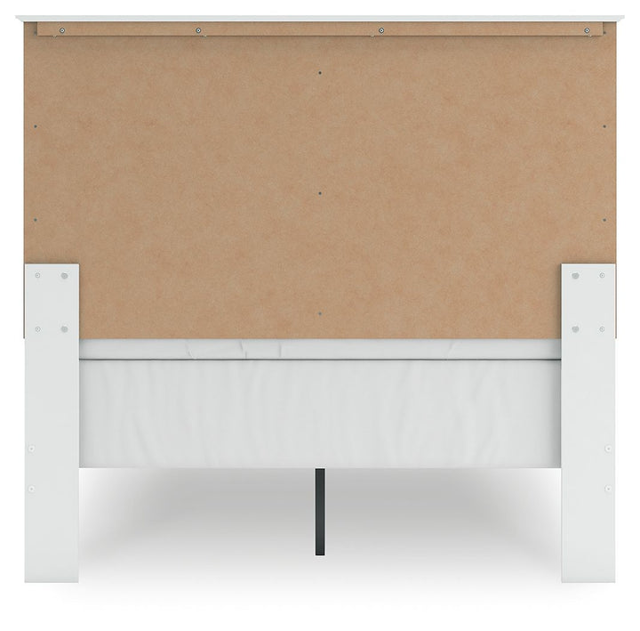 Bostwick Shoals - Full Panel Bed With Framed Footboard - White by Ashley Furniture product image