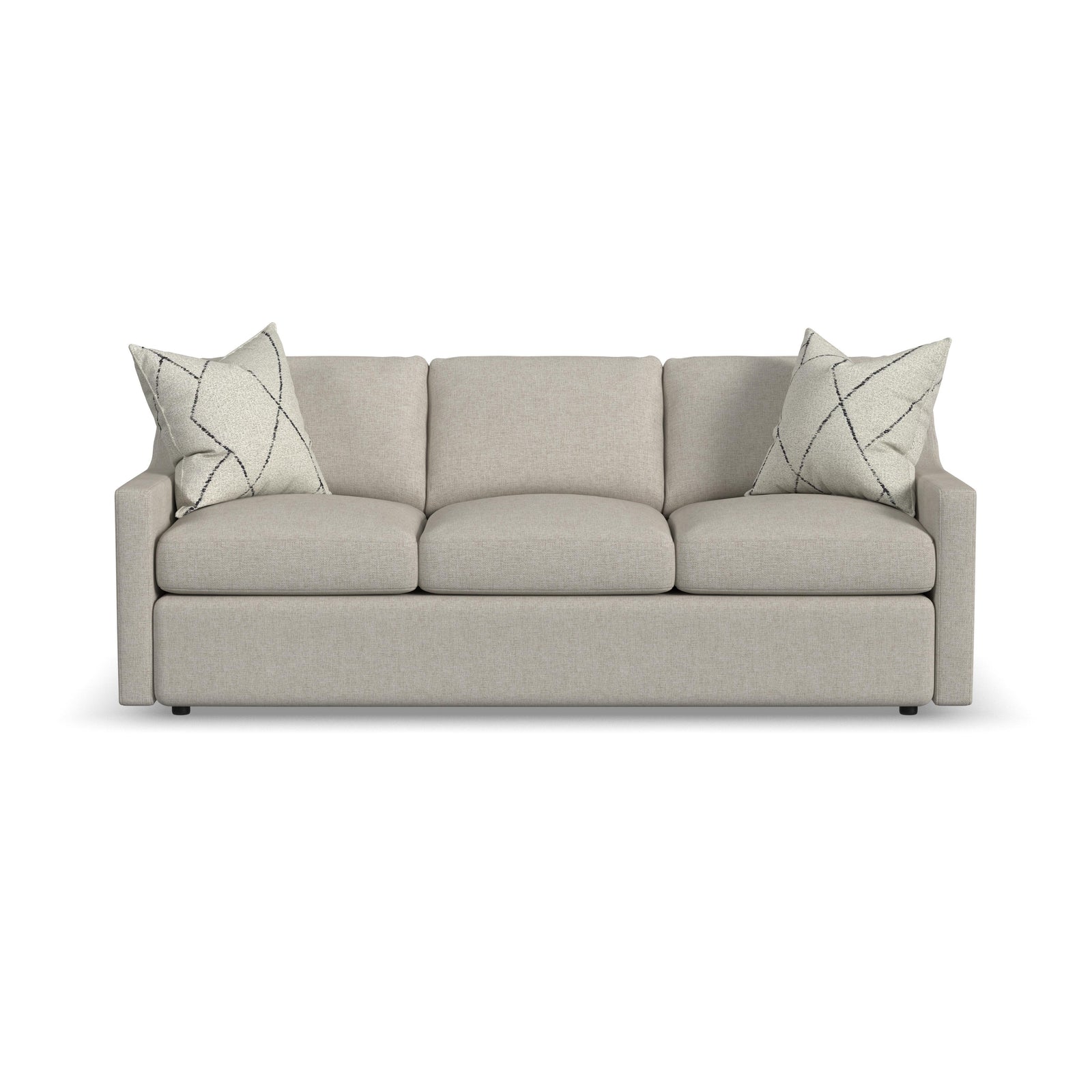 Sky Upholstered Sofa Light Gray