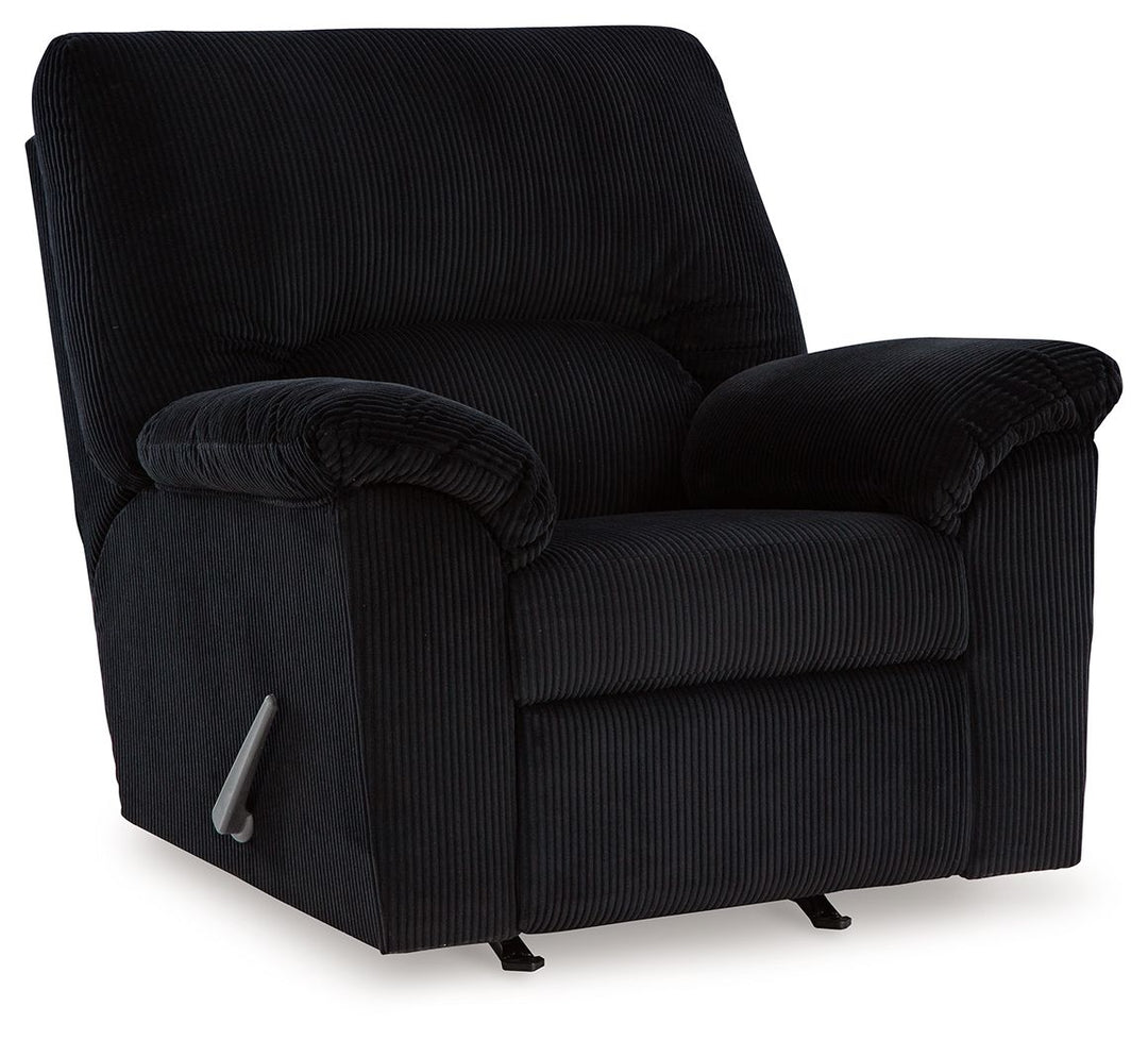 Simplejoy - Rocker Recliner - Onyx