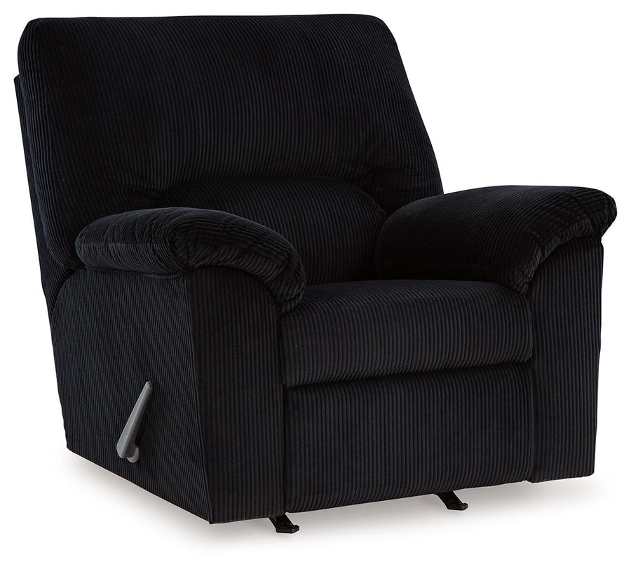 Simplejoy - Rocker Recliner - Onyx