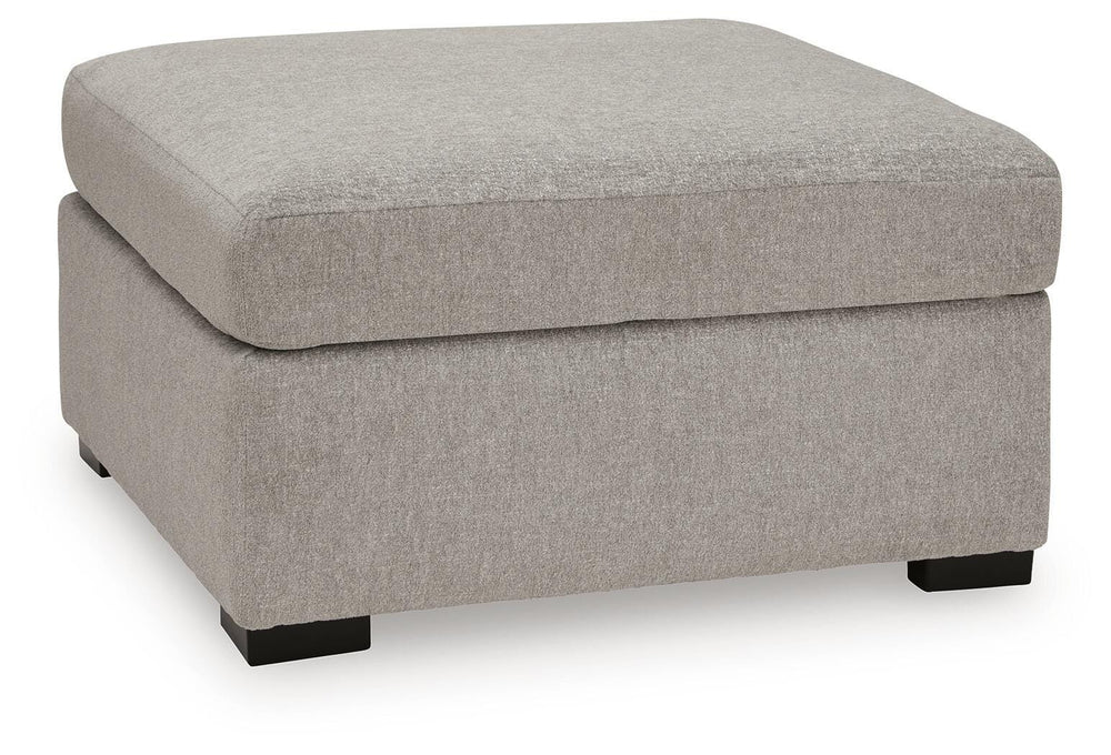 ModMax Luxe Oversized Accent Ottoman - Flint (1)