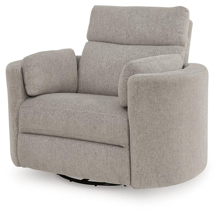 ModMax Luxe Swivel Glider Power Recliner - Flint (5)