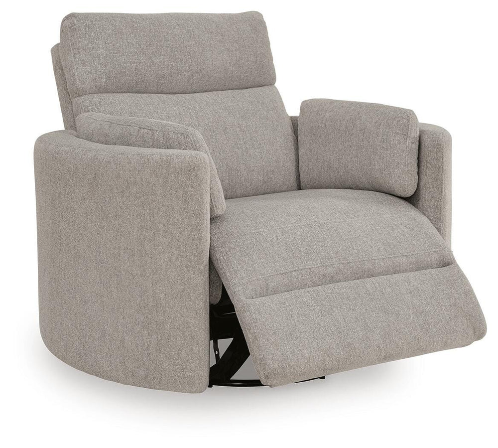 ModMax Luxe Swivel Glider Power Recliner - Flint (3)