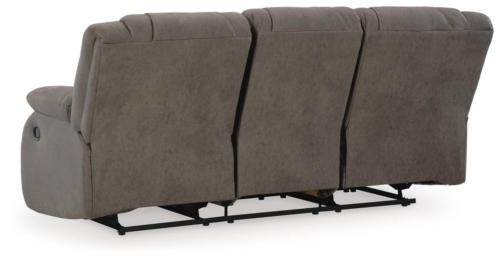 First Base Reclining Sofa - Dark Gray (6)